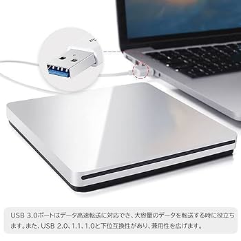 【TANさま】ポータブルBlu-rayドライブ DVSM-PTS8U3-BKB : ポータブルDVDドライブ | バッファロー